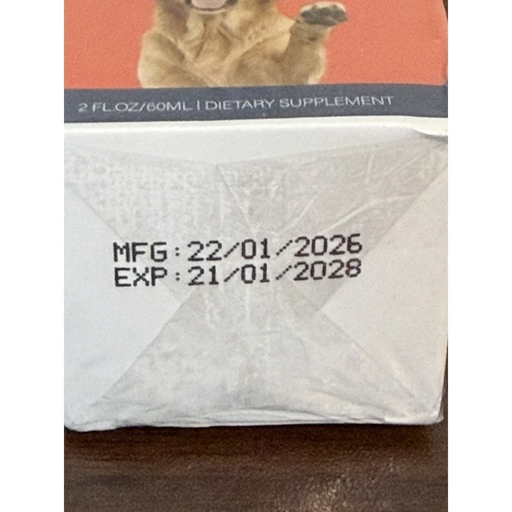 Kivori Yeast Infection Drops for Dogs,  2 fl oz 60ml Yeast Bacon Flavor Sealed